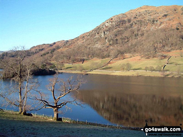 Rydal Water from Loughrigg Fell 