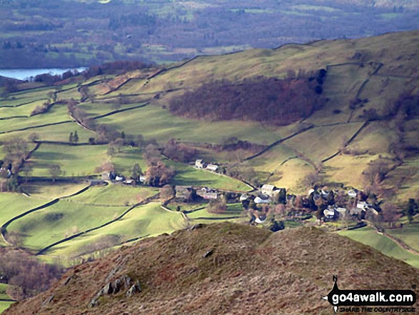 Walk c449 Sour Howes and Sallows from Kentmere - Troutbeck from Sour Howes