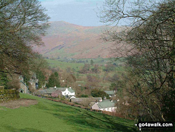 Walk c153 Thornthwaite Crag from Troutbeck - Troutbeck Village