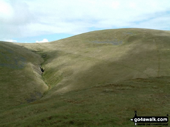 Walk c461 Great Sca Fell and Knott from Over Water - Great Sca Fell from Meal Fell