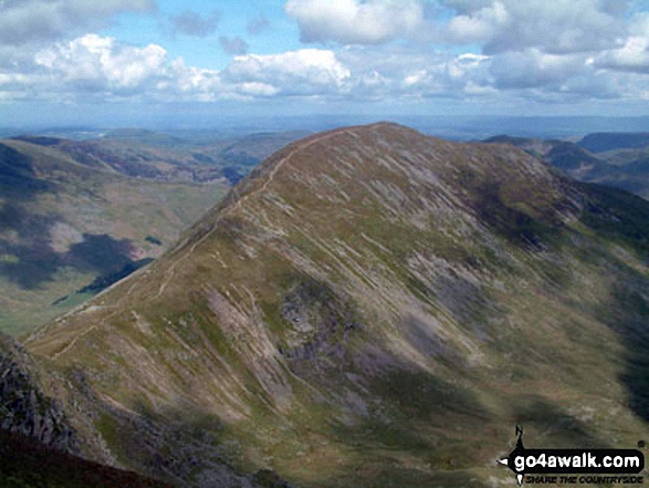 Walk St Sunday Crag walking UK Mountains in The Eastern Fells The Lake District National Park Cumbria, England