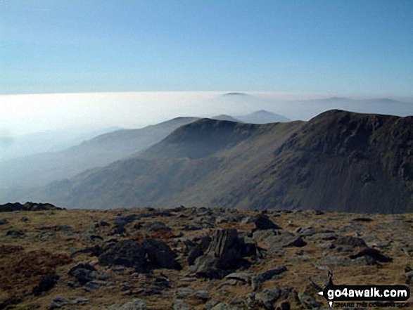 Walk c179 The Seathwaite Round from Seathwaite, Duddon Valley - Brown Pike from The Old Man of Coniston