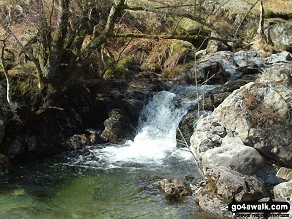 Walk c316 Troutbeck Tongue from Troutbeck - Trout Beck Falls