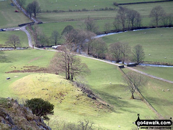 Walk c153 Thornthwaite Crag from Troutbeck - Hagg Gill Bridge from Troutbeck Tongue