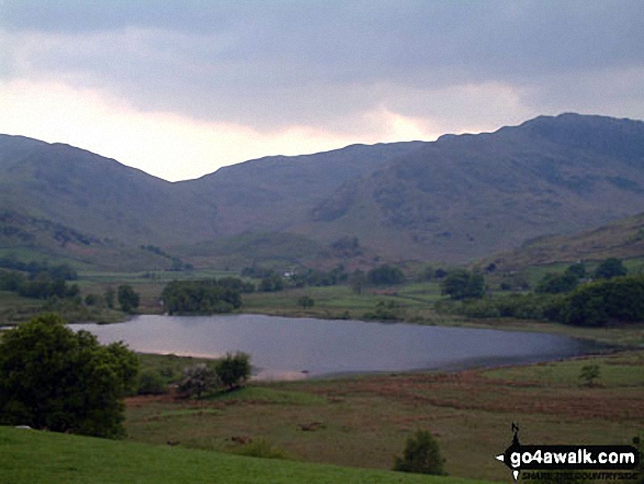 Walk c165 Little Langdale from Elterwater - Little Langdale Tarn and Wetherlam