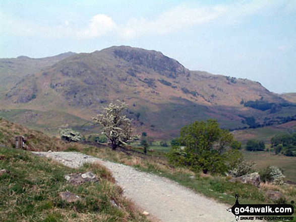 Walk c147 Little Langdale and Great Langdale from Elterwater - Blake Rigg and Pike of Blisco (Pike o' Blisco) from Little Langdale