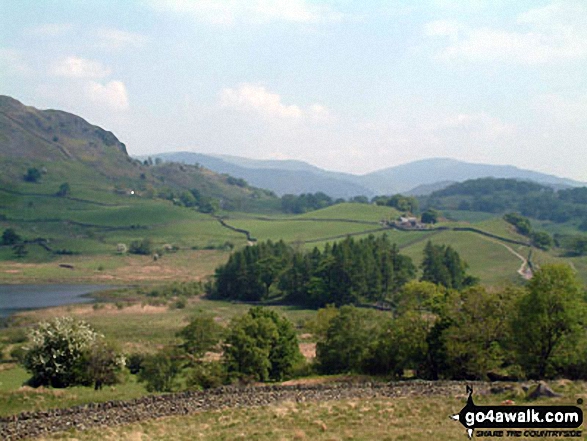 Towards Loughrigg Fell from Little Langdale