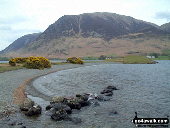 Walk c221 A Circuit of Crummock Water from Buttermere - Grassmoor from Low Ling Crag, Crummock Water