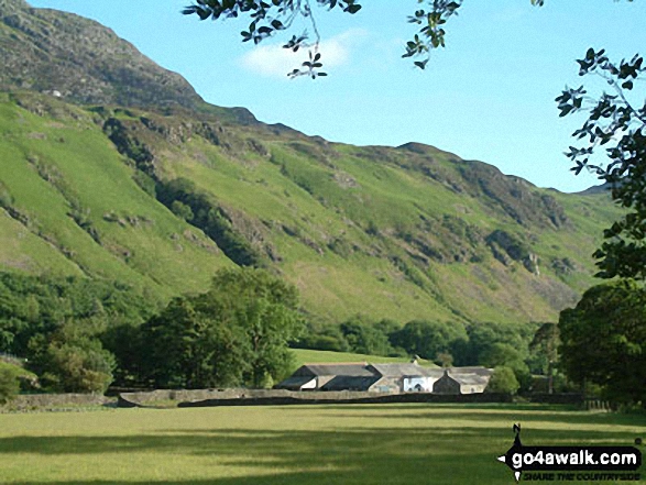 Walk c402 Harter Fell and Hard Knott from The Woolpack Inn, Eskdale - Brotherilkeld