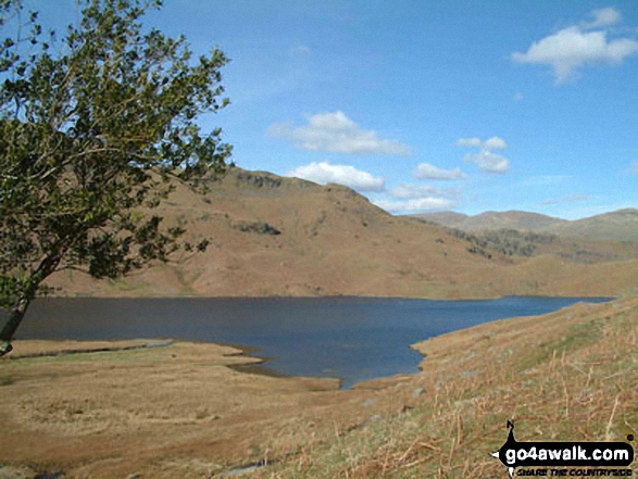 Walk c195 Castle How and Blea Rigg from Grasmere - Easedale Tarn