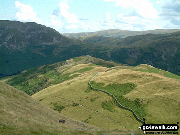 Walk c211 Arnison Crag and Birks from Patterdale - Arnison Crag from Birks