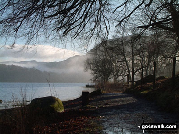 Walk c294 Steel Fell from Grasmere - Grasmere shore