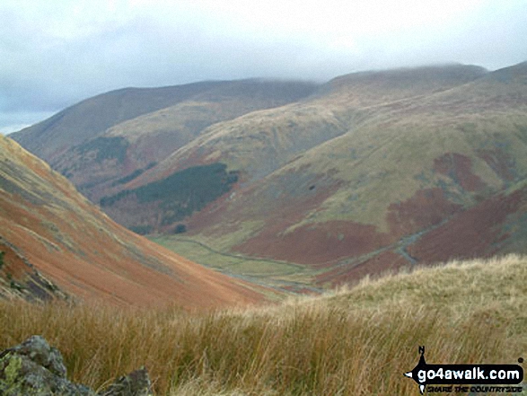 Dunmail Raise from Steel Fell (Dead Pike)