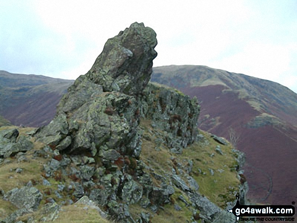 The Howitzer on Helm Crag 