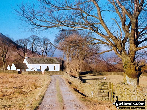 Walk c345 Knott Rigg and Ard Crags from Little Town - Newlands Church