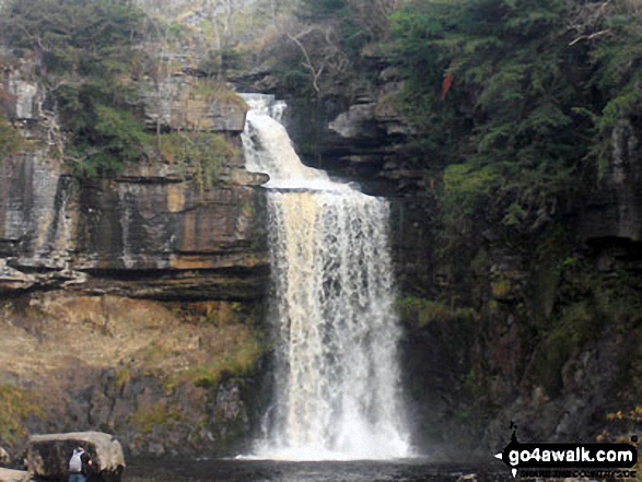 Walk ny100 The Ingleton Waterfalls from Ingleton - Thornton Force, The Ingleton Waterfalls