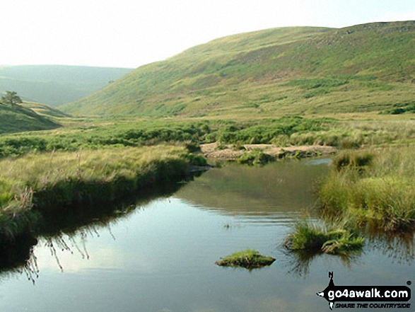 Westend Moss from Crowden Brook 