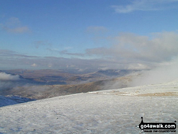 Snow on The Old Man of Coniston