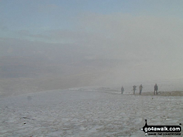 Walk c210 The Old Man of Coniston from the Walna Scar Road, Coniston - Snow on The Old Man of Coniston