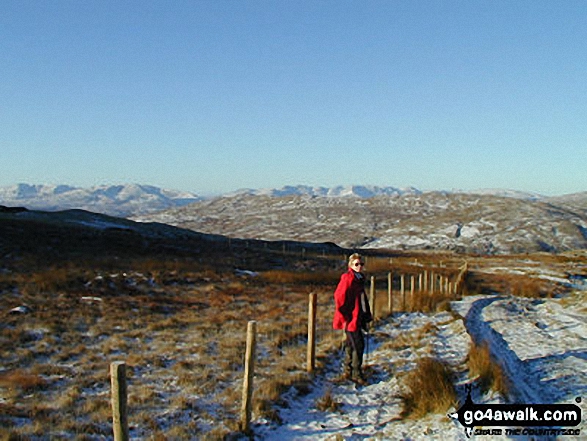 Walk c153 Thornthwaite Crag from Troutbeck - Yoke from Garburn Pass