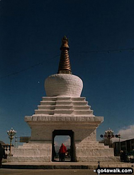 Me on Lhasa Gate in   Tibet