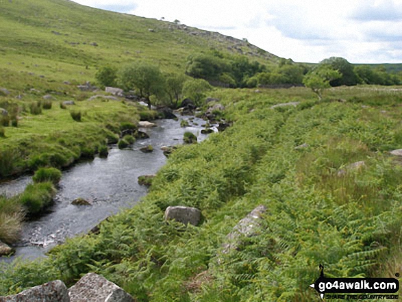 Walk de102 A circuit of Meldon Reservoir - The West Okement River