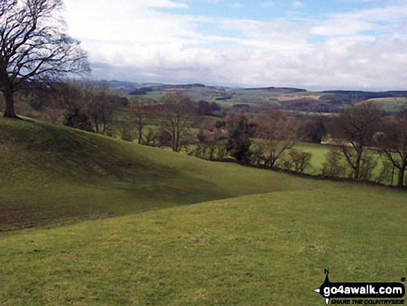 View from near Bruntwood Bank - Walking The Hadrian's Wall Path National Trail - Day 3 