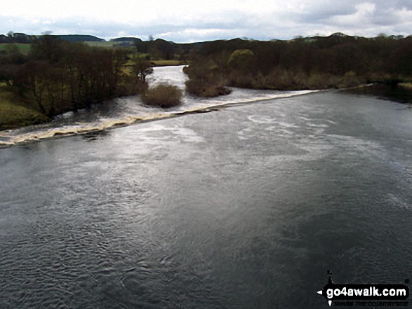 River North Tyne at Chollerford - Walking The Hadrian's Wall Path National Trail - Day 3 