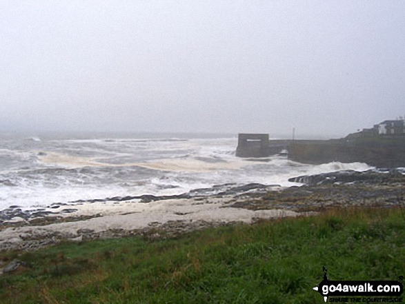 Walk n116 Dunstanburgh Castle from Craster - Craster Harbour