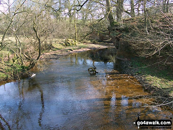 King Water near Walton<br>Walking The Hadrian's Wall Path National Trail - Day 6 