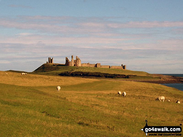 Walk n152 Dunstan from Craster - Dunstanburgh Castle