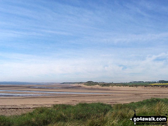 Walk n138 Lesbury from Alnmouth - Alnmouth Bay