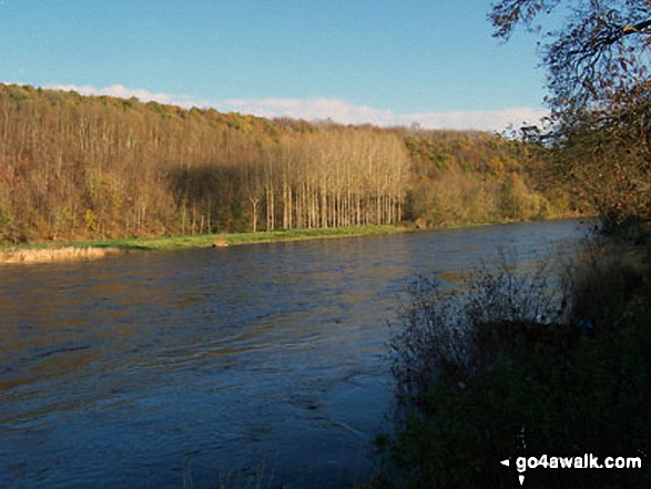 View across the River Tweed from The St Cuthbert's Way near St Boswells Walking St Cuthbert's Way - Day 2