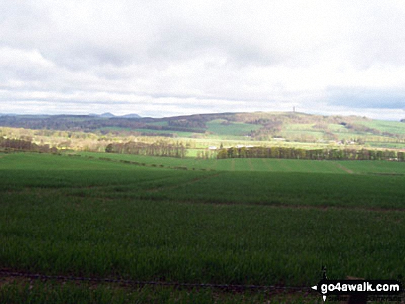 Walk Eildon Hills walking UK Mountains in The Scottish Borders  The Borders, Scotland