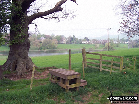 The St Cuthbert's Way on the outskirts of Town Yetholm Walking St Cuthbert's Way - Day 4