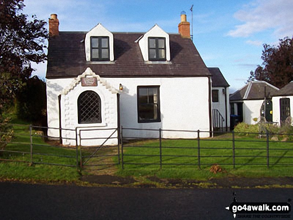 The Gypsy Palace on The St Cuthbert's Way at Kirk Yetholm Walking St Cuthbert's Way - Day 5