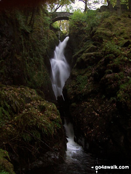 Walk c352 Gowbarrow Fell (Airy Crag) from Aira Force - Aira Force