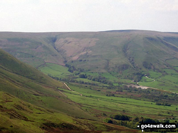 Kinder Scout from the summit of Mam Tor