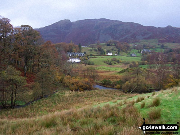 Stone Arthur, Great Rigg and Heron Pike above Greenbank from Stang End