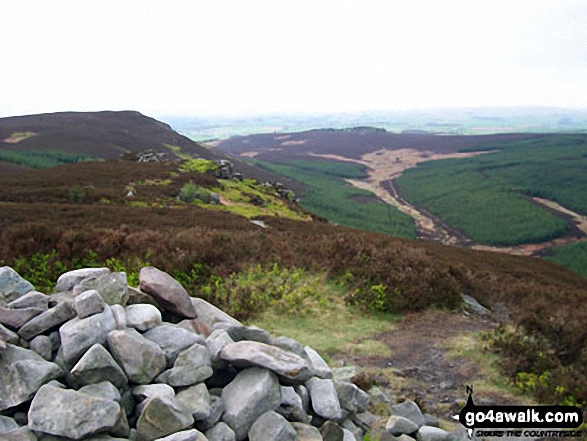 West from Long Crag 