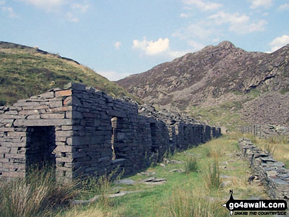 The ruins at Blaen-pennant in Cwm Trwsg 