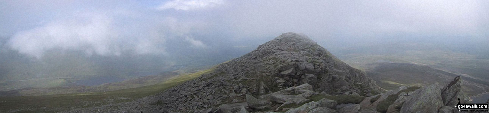 *The Carneddau, Llynnau Mymbyr, Plas Y Brenin, Capel Curig, The Moel Siabod Ridge and Betws-y-Coed from Carnedd Moel Siabod