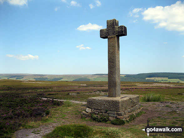 Ana Cross This 'Ana Cross' is a replica. The original is in Lastingham Church.