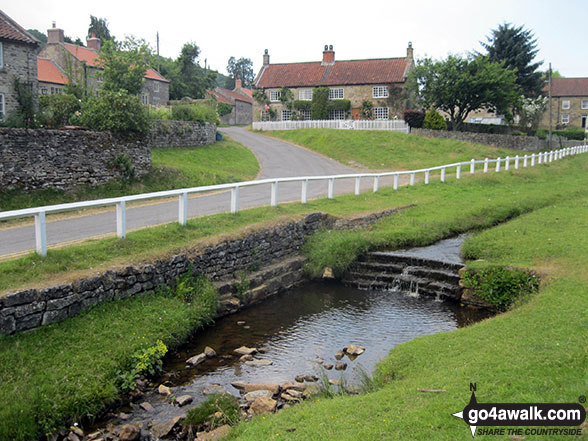 Walk ny139 Lastingham from Hutton-le-Hole - Hutton-le-Hole