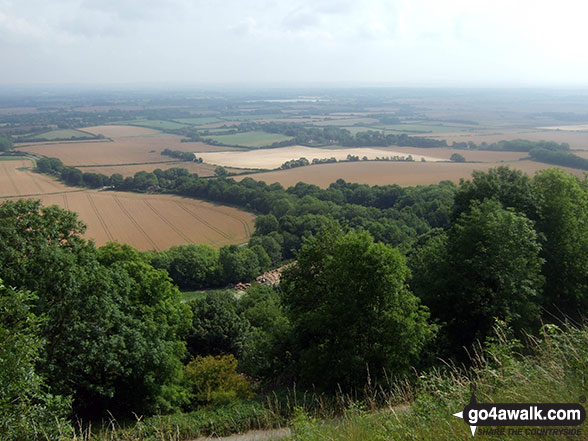 The view from Firle Beacon