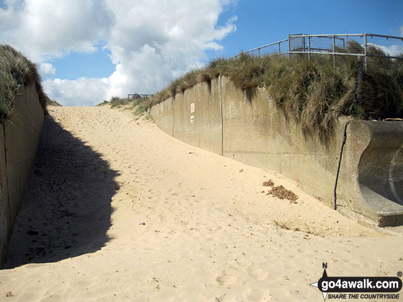 Walk nf196 How Hill from Ludham - Winterton Dunes National Nature Reserve