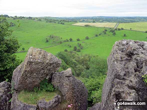 The view from the top of Rainster Rocks 