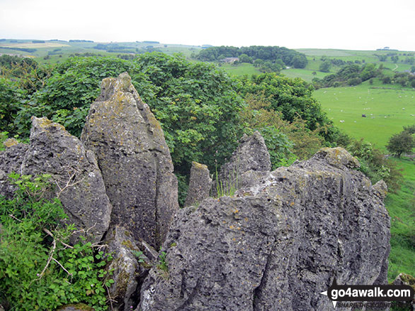 Walk d110 Rainster Rocks and Harboro' Rocks from Brassington - Rainster Rocks