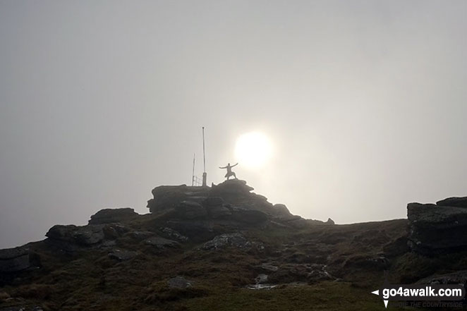Photo of On the summit of High Willhays in Dartmoor, Devon, England by Dave Smith (2)