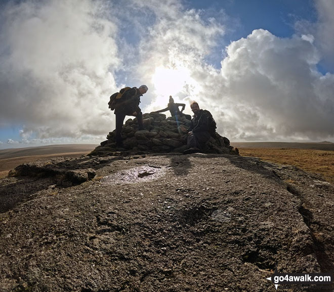 Photo of On the summit of High Willhays in Dartmoor, Devon, England by Dave Smith (1)